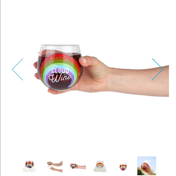 Bigmouth Inc • On Cloud Wine Stemless Wine Glass - Picture 3 of 8